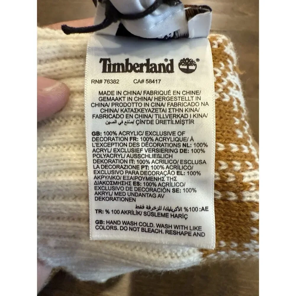 Timberland plaid unisex